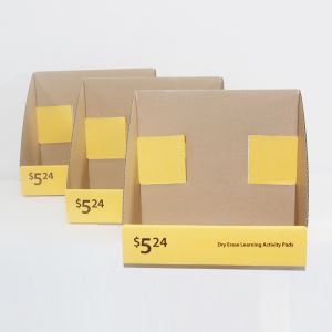 Bwat ekspozisyon Box 2-plig bwat katon corrugated
