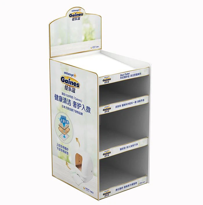 Flooring Display Stand With Metal Bar