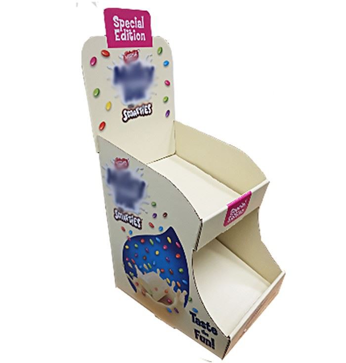 Slant Back Display Counter